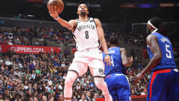Brooklyn Nets Spencer Dinwiddie. Mandatory Copyright Notice: Copyright 2019 NBAE (Photo by Adam Pantozzi/NBAE via Getty Images)