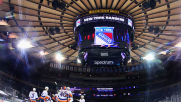 New York Rangers at Madison Square Garden . (Photo by Bruce Bennett/Getty Images)