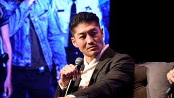 ATLANTA, GEORGIA - FEBRUARY 29: Brian Tee speaks onstage at SCAD aTVfest 2020 - The Windy City Trifecta: Dick Wolf's 'Chicago' Panel on February 29, 2020 in Atlanta, Georgia. (Photo by Paras Griffin/Getty Images for SCAD aTVfest 2020)
