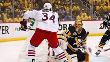 PITTSBURGH, PA - APRIL 20: Marc-Andre Fleury