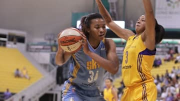 LONG BEACH, CA - SEPTEMBER 28: Imani Boyette