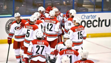 Jan 14, 2016; St. Louis, MO, USA; XXX during the third period at Scottrade Center. The Carolina Hurricanes defeat the St. Louis Blues 4-1. Mandatory Credit: Jasen Vinlove-USA TODAY Sports