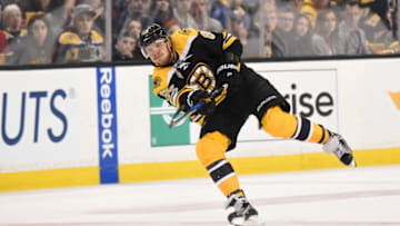 BOSTON, MA - APRIL 23: David Pastrnak