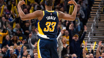 Indiana Pacers, Myles Turner - Credit: Trevor Ruszkowski-USA TODAY Sports