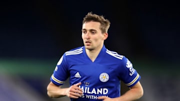 Timothy Castagne of Leicester City (Photo by Alex Pantling/Getty Images)