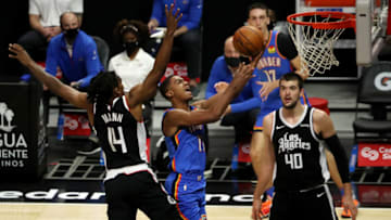 LA Clippers Terance Mann Ivica Zubac (Photo by Katelyn Mulcahy/Getty Images)