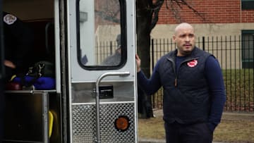CHICAGO FIRE -- "Telling Her Goodbye" Episode 515 -- Pictured: Joe Minoso as Joe Cruz -- (Photo by: Elizabeth Morris/NBC)