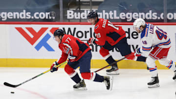T.J. Oshie, Nicklas Backstrom, Washington Capitals Mandatory Credit: Geoff Burke-USA TODAY Sports