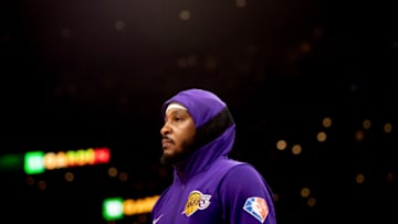 Kendrick Perkins wants a Boston Celtics signing of Carmelo Anthony (Photo by Maddie Malhotra/Getty Images) (Photo by Maddie Malhotra/Getty Images)