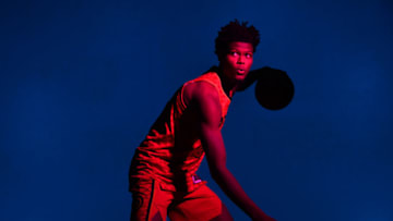 Cam Reddish #22 of the Atlanta Hawks (Photo by Jesse D. Garrabrant/NBAE via Getty Images)