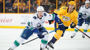 NASHVILLE, TN - NOVEMBER 30: Troy Stecher