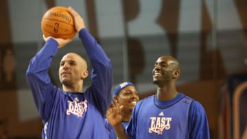 Brooklyn Nets Jason Kidd. (Photo credit should read TIMOTHY A. CLARY/AFP/Getty Images)