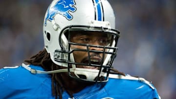Nov 9, 2014; Detroit, MI, USA; Detroit Lions tackle LaAdrian Waddle (66) during the third quarter against the Miami Dolphins at Ford Field. Detroit won 20-16. Mandatory Credit: Tim Fuller-USA TODAY Sports