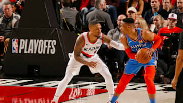 OKC Thunder, Russell Westbrook (Photo by Cameron Browne/NBAE via Getty Images)