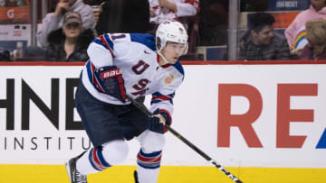 VANCOUVER, BC - JANUARY 5: Ryan Poehling (Photo by Rich Lam/Getty Images)