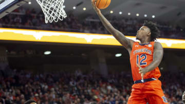 Auburn basketball takes on Bradley from the Missouri Valley Conference in the opening game of the Cancun Challenge for the Tigers (Photo by Michael Chang/Getty Images)