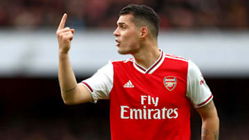 Granit Xhaka, Arsenal (Photo by Chloe Knott - Danehouse/Getty Images)