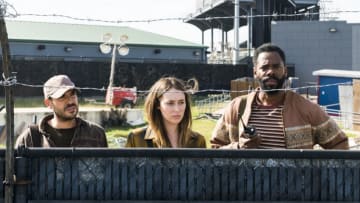 Sebastian Sozzi as Cole, Alycia Debnam-Carey as Alicia Clark, Colman Domingo as Victor Strand - Fear the Walking Dead _ Season 4, Episode 2 - Photo Credit: Richard Foreman, Jr/AMC