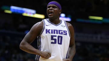 NEW ORLEANS, LA - JANUARY 30: Zach Randolph #50 of the Sacramento Kings reacts during the second half against the New Orleans Pelicans at the Smoothie King Center on January 30, 2018 in New Orleans, Louisiana. NOTE TO USER: User expressly acknowledges and agrees that, by downloading and or using this photograph, User is consenting to the terms and conditions of the Getty Images License Agreement. (Photo by Jonathan Bachman/Getty Images)