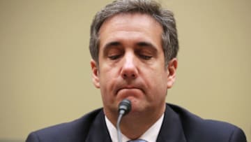 WASHINGTON, DC - FEBRUARY 27: Michael Cohen, former attorney and fixer for President Donald Trump, testifies before the House Oversight Committee on Capitol Hill February 27, 2019 in Washington, DC. Last year Cohen was sentenced to three years in prison and ordered to pay a $50,000 fine for tax evasion, making false statements to a financial institution, unlawful excessive campaign contributions and lying to Congress as part of special counsel Robert Mueller's investigation into Russian meddling in the 2016 presidential elections. (Photo by Chip Somodevilla/Getty Images)