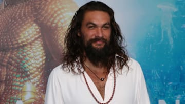 GOLD COAST, AUSTRALIA - DECEMBER 18: Jason Momoa poses at the Australian premiere of Aquaman on December 18, 2018 in Gold Coast, Australia. (Photo by Chris Hyde/Getty Images)