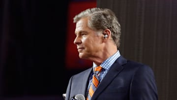 GLENDALE, AZ - FEBRUARY 01: NFL Network's Dan Patrick following Super Bowl XLIX between the New England Patriots the Seattle Seahawks at University of Phoenix Stadium on February 1, 2015 in Glendale, Arizona. The Patriots defeated the Seahawks 28-24. (Photo by Christian Petersen/Getty Images)