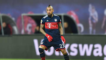 LEIPZIG, GERMANY - MARCH 18: Arturo Vidal of Bayern Muenchen in action during the Bundesliga match between RB Leipzig and FC Bayern Muenchen at Red Bull Arena on March 18, 2018 in Leipzig, Germany. (Photo by Lukasz Laskowski/PressFocus/MB Media/Getty Images)