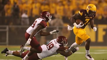 TEMPE, AZ - AUGUST 31: Running back Kalen Ballage