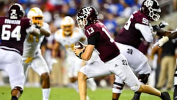 Haynes King, Texas A&M football Mandatory Credit: Maria Lysaker-USA TODAY Sports