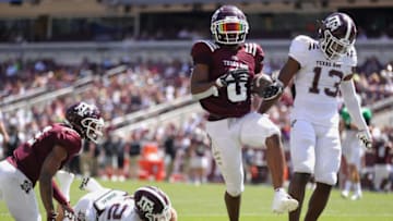 Ainias Smith, Texas A&M Football (Photo by Carmen Mandato/Getty Images)
