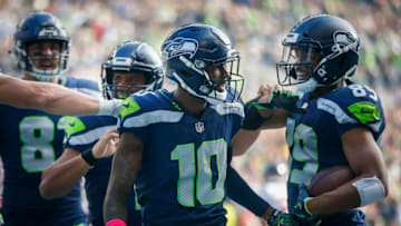 SEATTLE, WA - OCTOBER 29: Wide receiver Paul Richardson