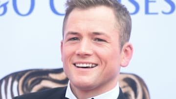 LONDON, ENGLAND - MAY 14: Taron Egerton attends the 2023 BAFTA Television Awards with P&O Cruises at The Royal Festival Hall on May 14, 2023 in London, England. (Photo by Dave J Hogan/Getty Images)