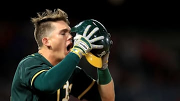 ANAHEIM, CA - APRIL 27: Ryon Healy