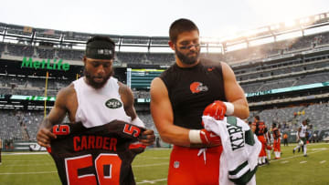 EAST RUTHERFORD, NJ - SEPTEMBER 13: Jeremy Kerley