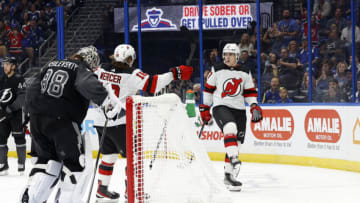 New Jersey Devils center Yegor Sharangovich (17): Kim Klement-USA TODAY Sports