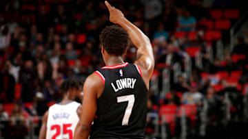 Toronto Raptors - Kyle Lowry (Photo by Brian Sevald/NBAE via Getty Images)