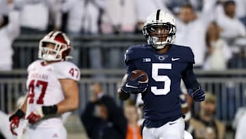 Penn State Nittany Lions wide receiver Jahan Dotson (Mandatory Credit: Matthew OHaren-USA TODAY Sports)