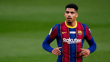 Ronald Araujo of FC Barcelona. (Photo by Pedro Salado/Quality Sport Images/Getty Images)
