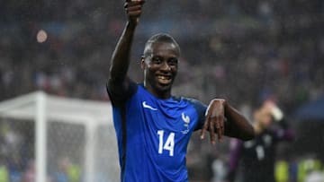 PARIS, FRANCE - JULY 03: Blaise Matuidi of France applauds the supporters after his team's 5-2 win in the UEFA EURO 2016 quarter final match between France and Iceland at Stade de France on July 3, 2016 in Paris, France. (Photo by Mike Hewitt/Getty Images)