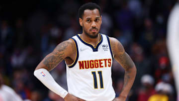 Monte Morris #11 of the Denver Nuggets looks on against the Washington Wizards during the fourth quarter at Ball Arena on 13 Dec. 2021 in Denver, Colorado. (Photo by C. Morgan Engel/Getty Images)
