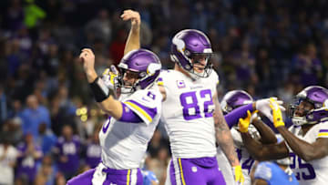 (Photo by Gregory Shamus/Getty Images) Kirk Cousins and Kyle Rudolph