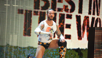 ATLANTA, GA - OCTOBER 31: CM Punk attends the WWE Monday Night Raw Supershow Halloween event at the Philips Arena on October 31, 2011 in Atlanta, Georgia. (Photo by Moses Robinson/Getty Images)