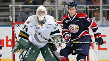 LONDON, ON - OCTOBER 21: Hayden Hodgson