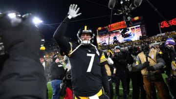 Ben Roethlisberger #7 of the Pittsburgh Steelers (Photo by Joe Sargent/Getty Images)