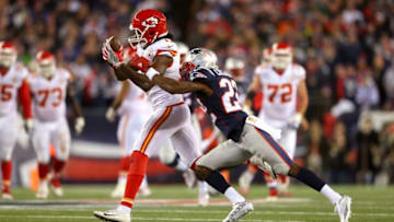 FOXBORO, MA - JANUARY 16: Chris Conley