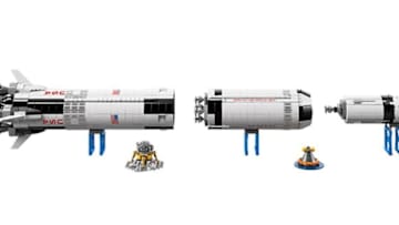 The NASA Apollo Saturn V / Lego