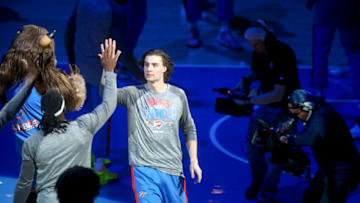Josh Giddey #3 of the Oklahoma City Thunder (Photo by Ian Maule/Getty Images)