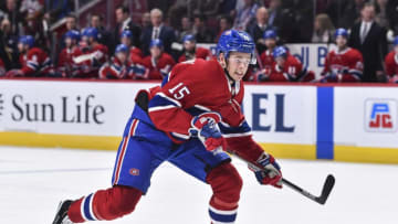 MONTREAL, QC - JANUARY 09: Jesperi Kotkaniemi #15 of the Montreal Canadiens. (Photo by Minas Panagiotakis/Getty Images)