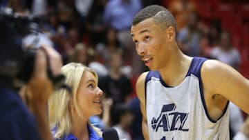 SALT LAKE CITY, UT - JULY 6: Dante Exum (Photo by Melissa Majchrzak/NBAE via Getty Images)