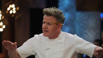 HELL’S KITCHEN: Host / chef Gordon Ramsay in the “Lights, Camera, Sabotage” episode of HELL’S KITCHEN airing Thursday, Feb. 2 (8:00-9:01 PM ET/PT) on FOX. © 2022 FOX MEDIA LLC. CR: FOX.